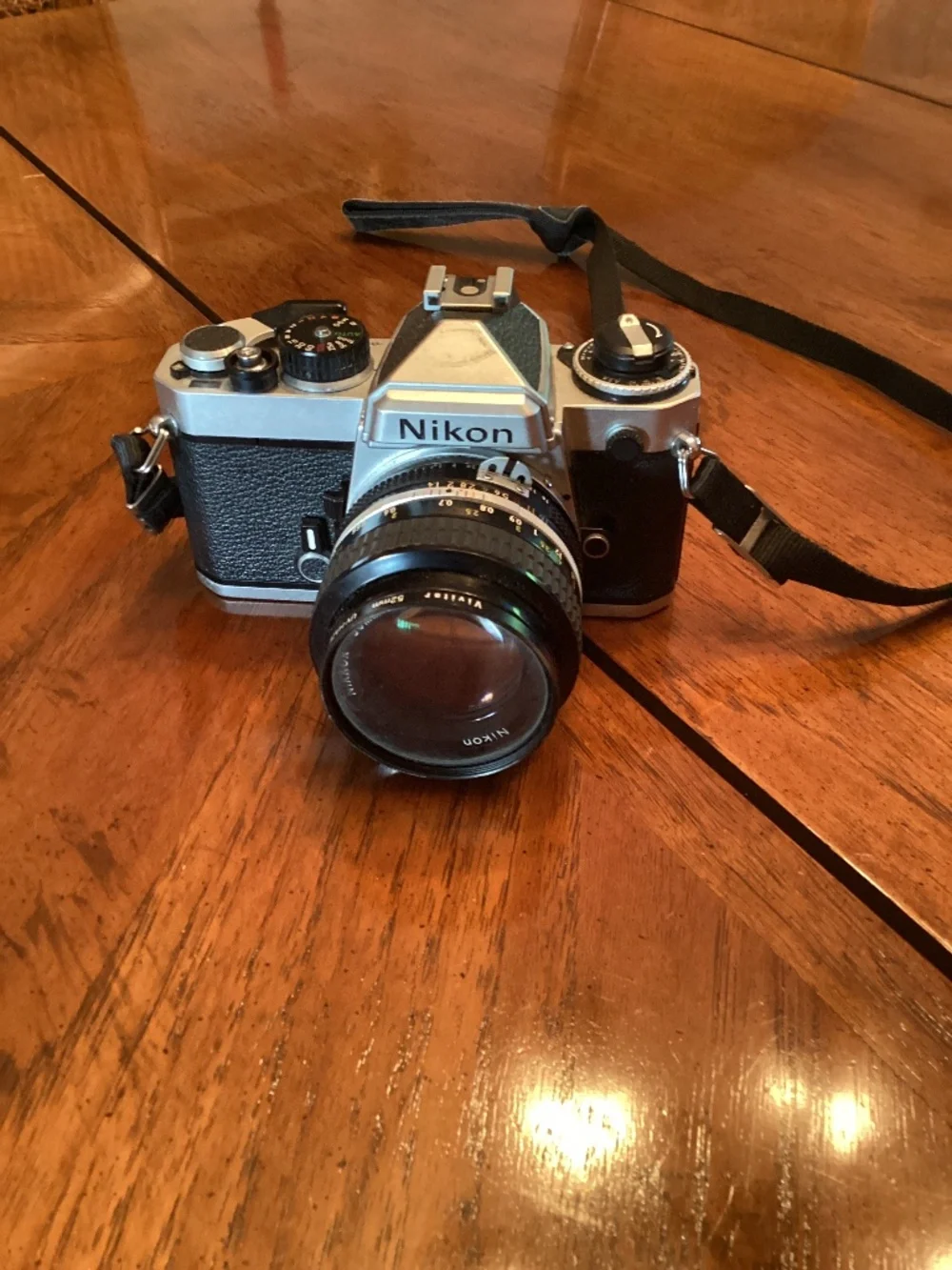 Nikon 35mm camera with lens (Best item)